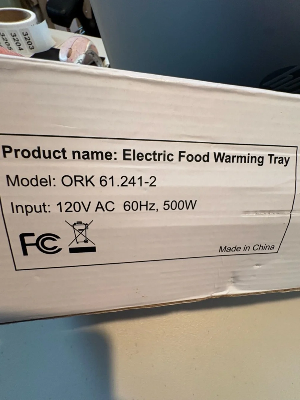 Electric Food Warming Tray